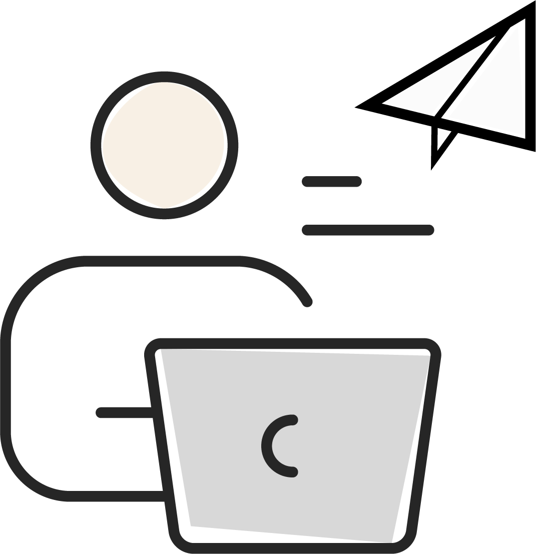 お問い合わせイラスト